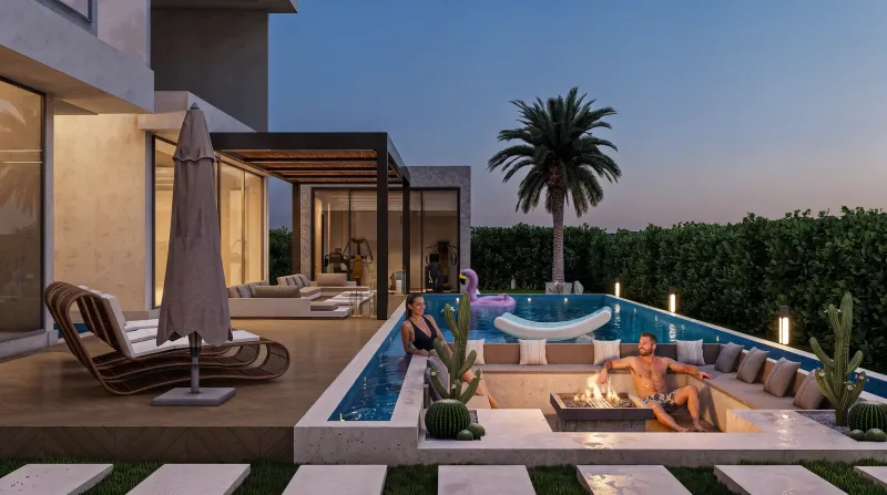 Dubai Hills Villa Landscape