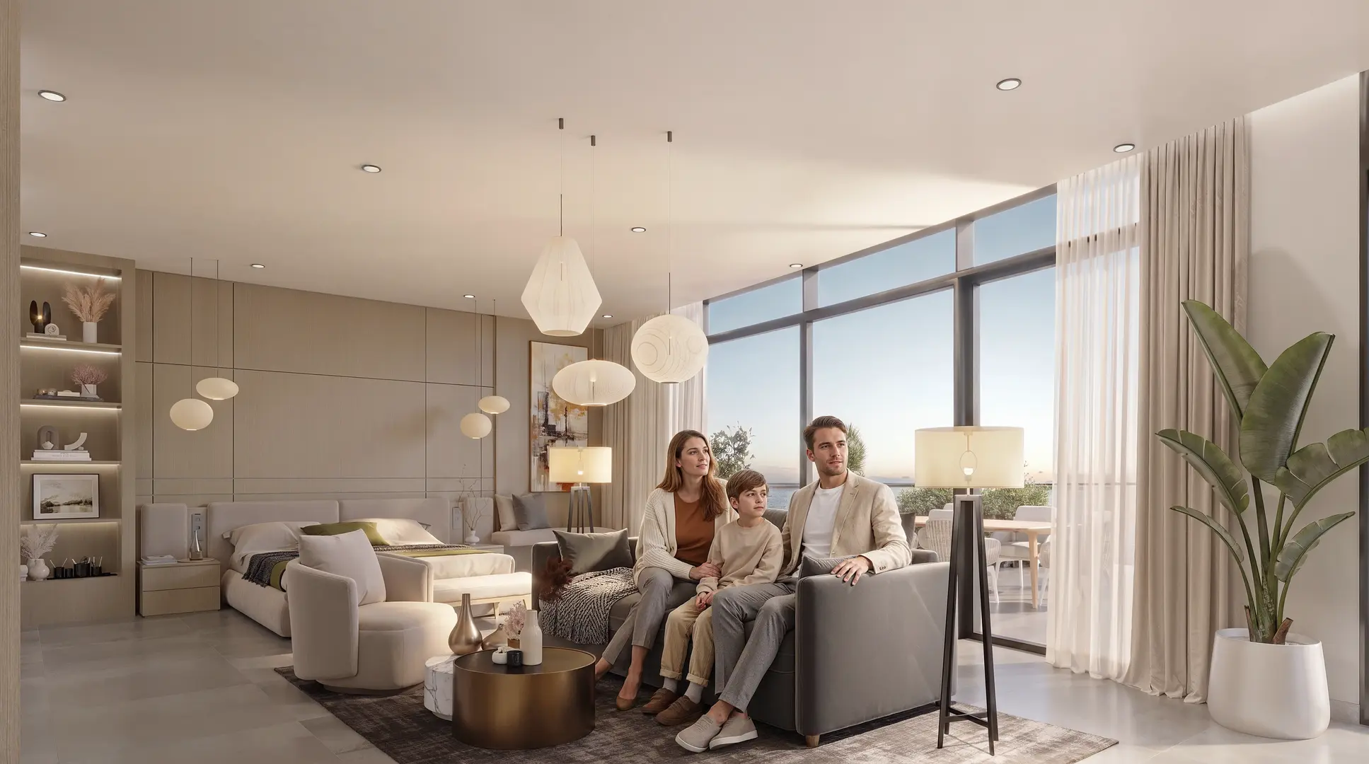 Japandi Style Luxury Apartment